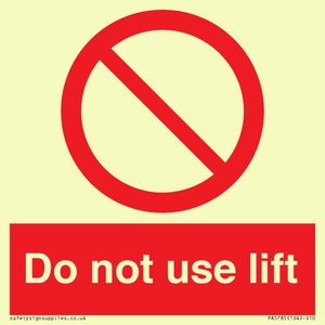 Do not use lift